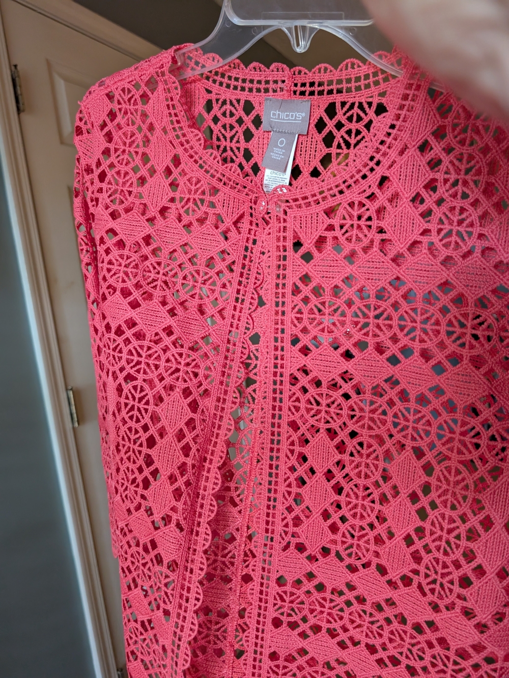 Chico's Crochet Jacket